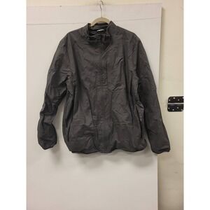 The North Face Mens XL Jacket Gray Full Zip Lightweight Windbreaker Coat